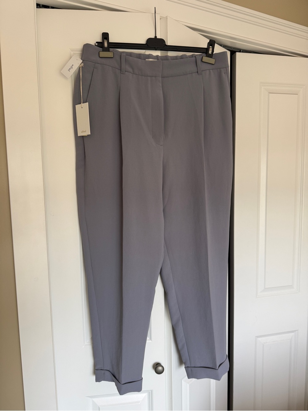 Aritzia Wilfred Dashwood Cropped Tailored Pants in Ardoise